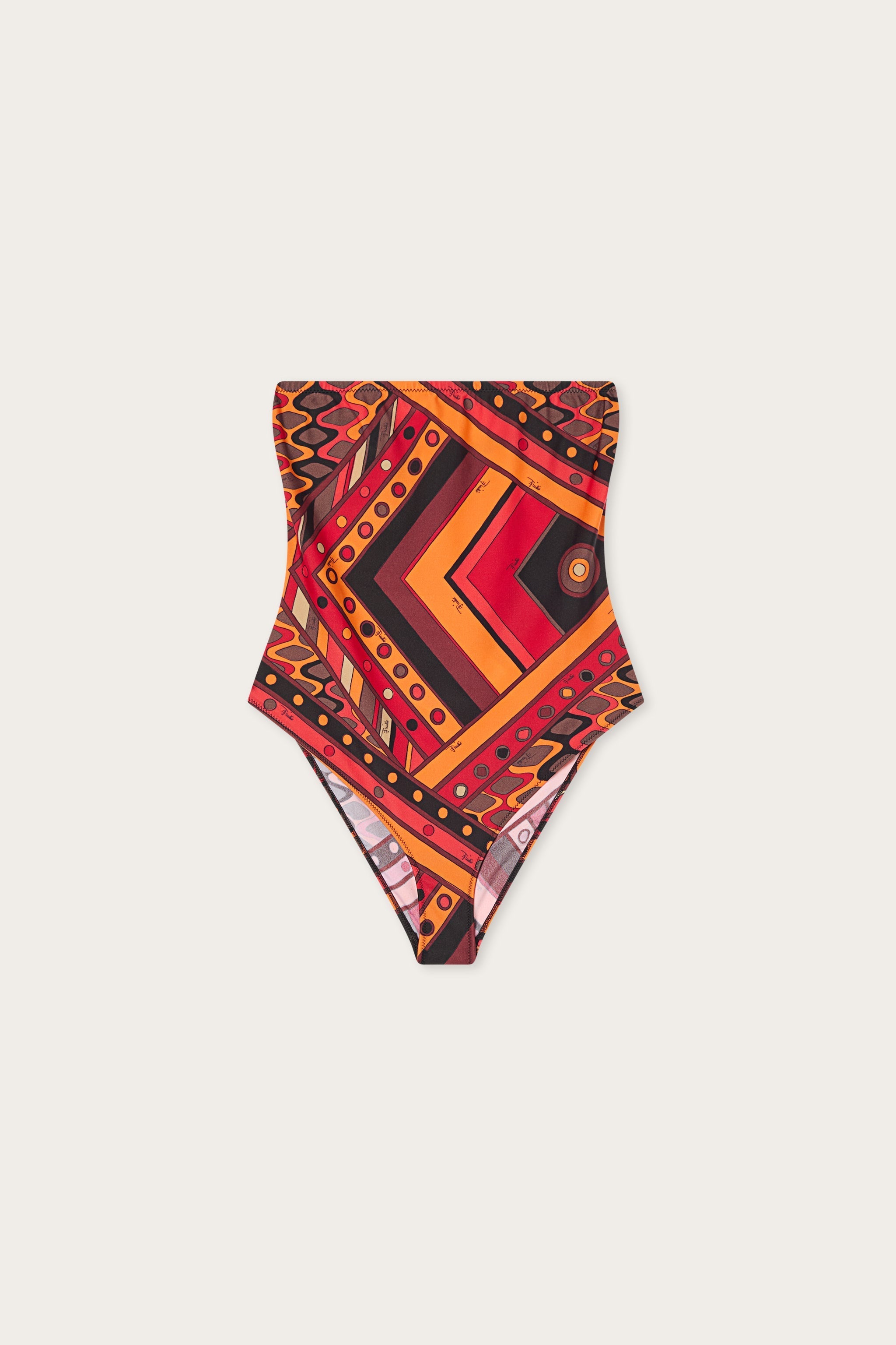Pucci Vivara Print Swimsuit