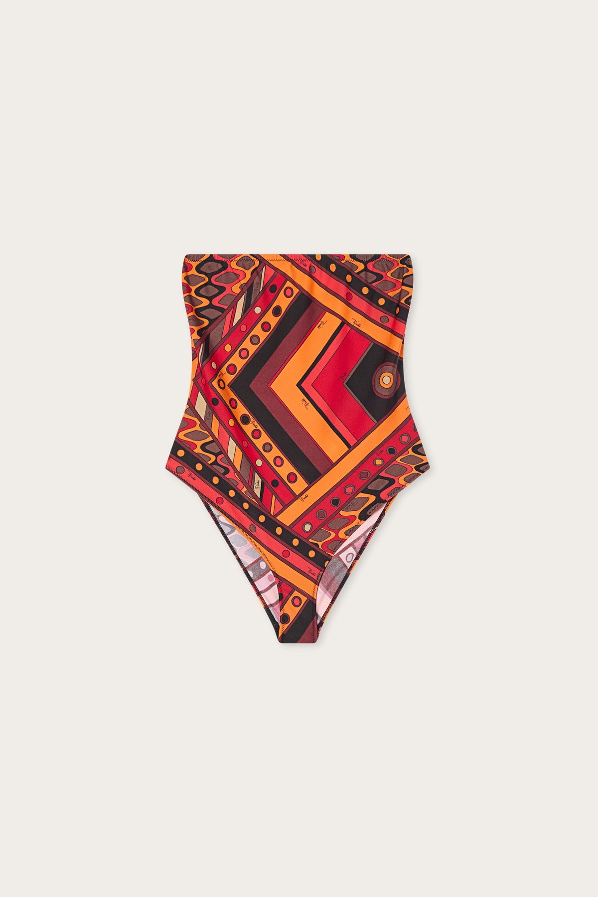 Pucci Vivara Print Swimsuit