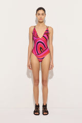 Pucci Iride Print Swimsuit