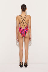 Pucci Iride Print Swimsuit