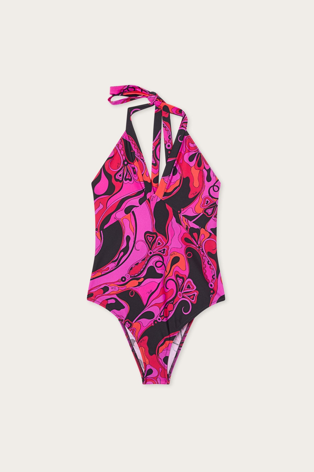Pucci Orchidee Print Swimsuit