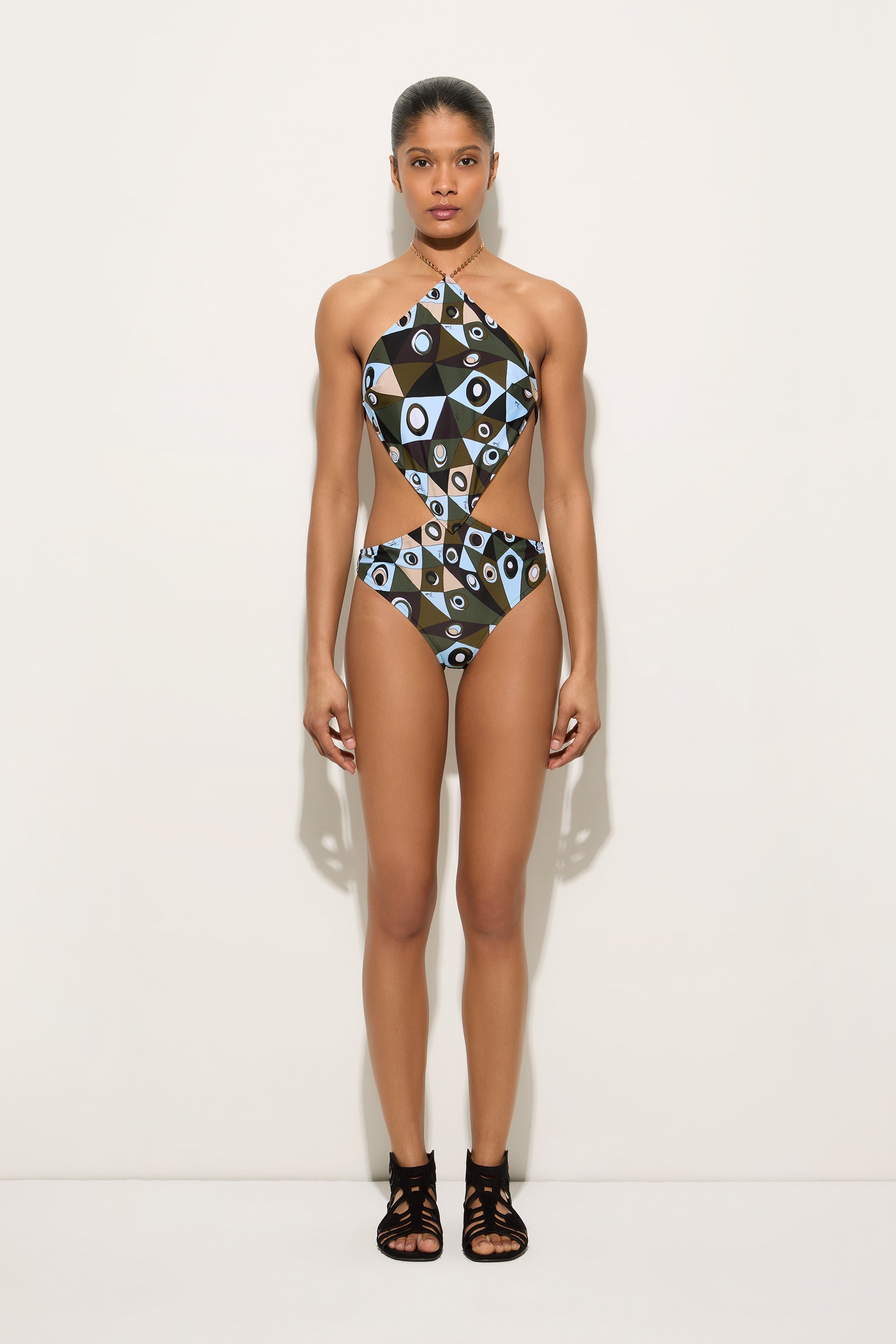 Pucci Occhi Print Trikini