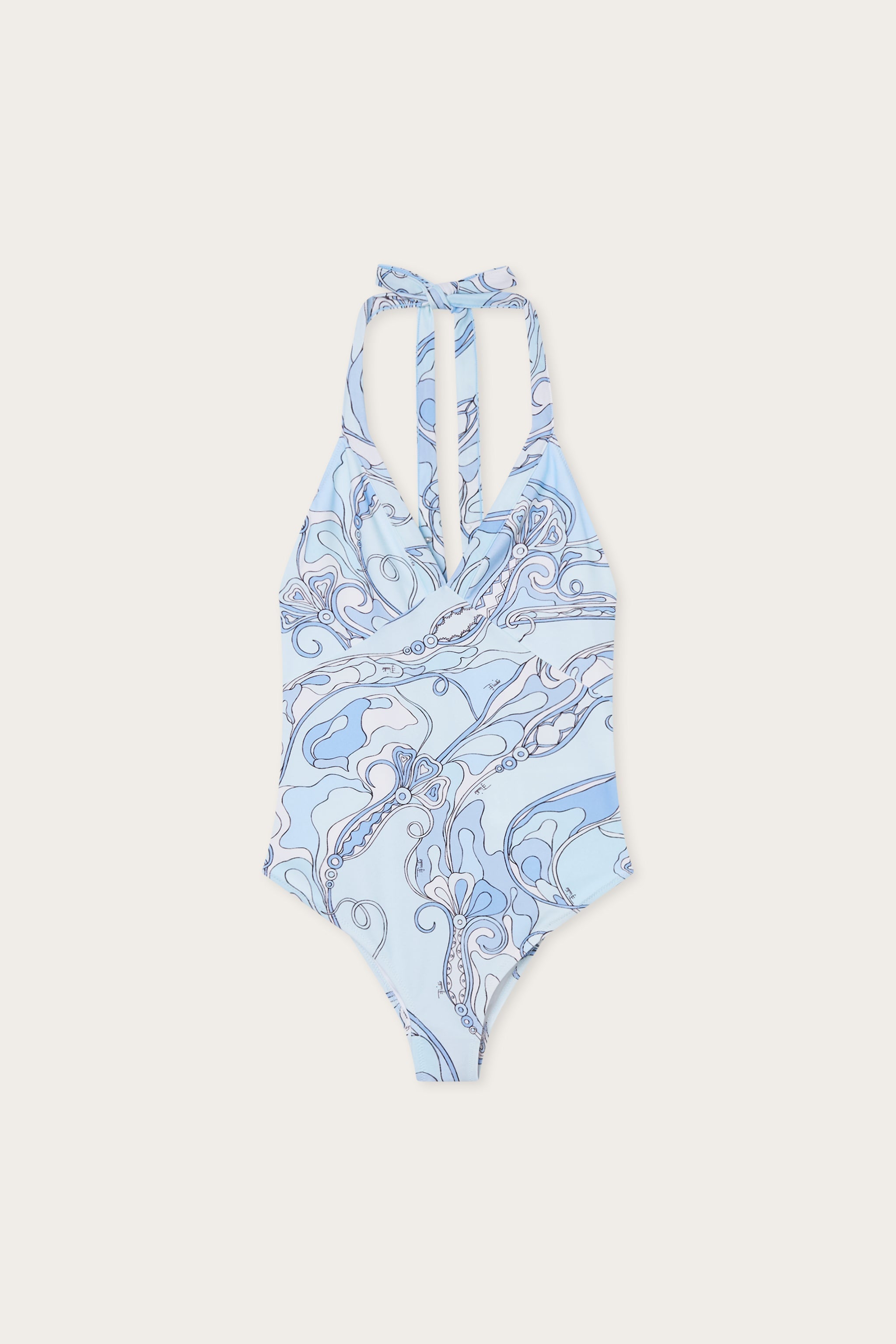 Pucci Orchidee Print Swimsuit