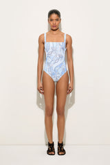 Pucci Orchidee Print Swimsuit