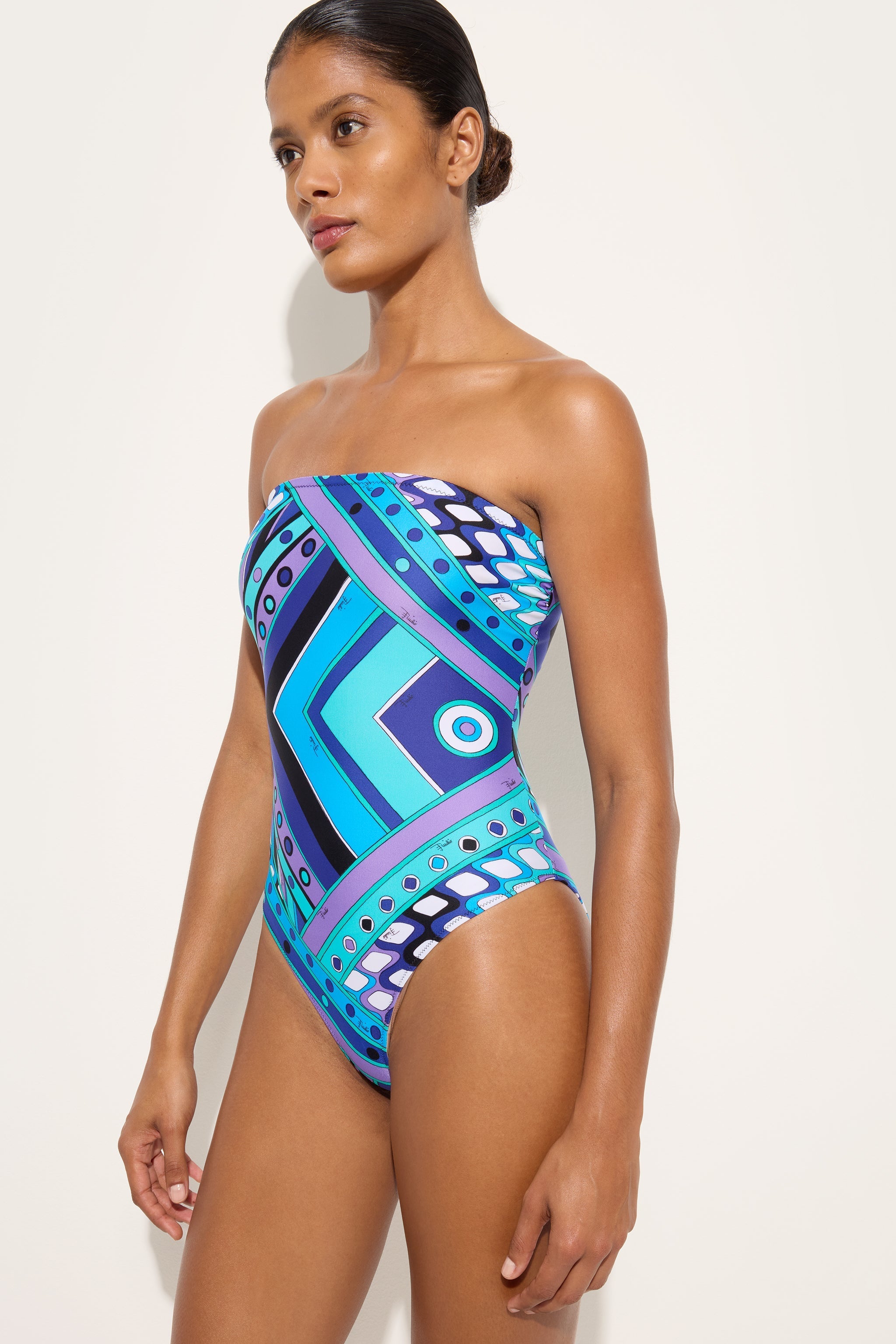 Pucci Vivara Print Swimsuit