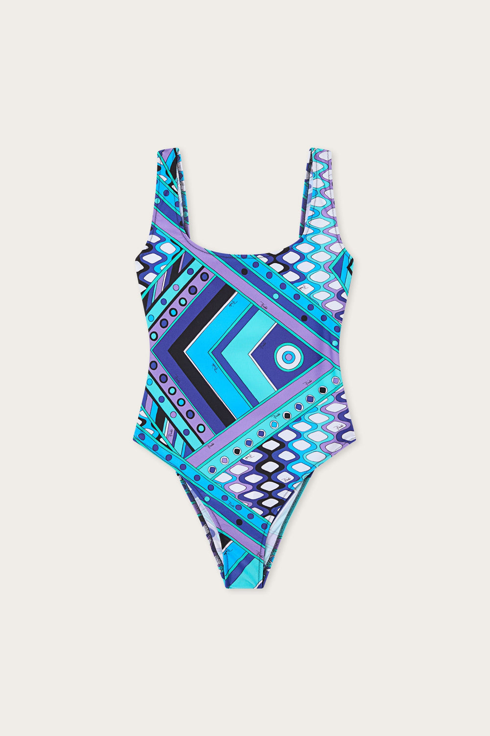 Pucci Vivara Print One-Piece Swimsuit