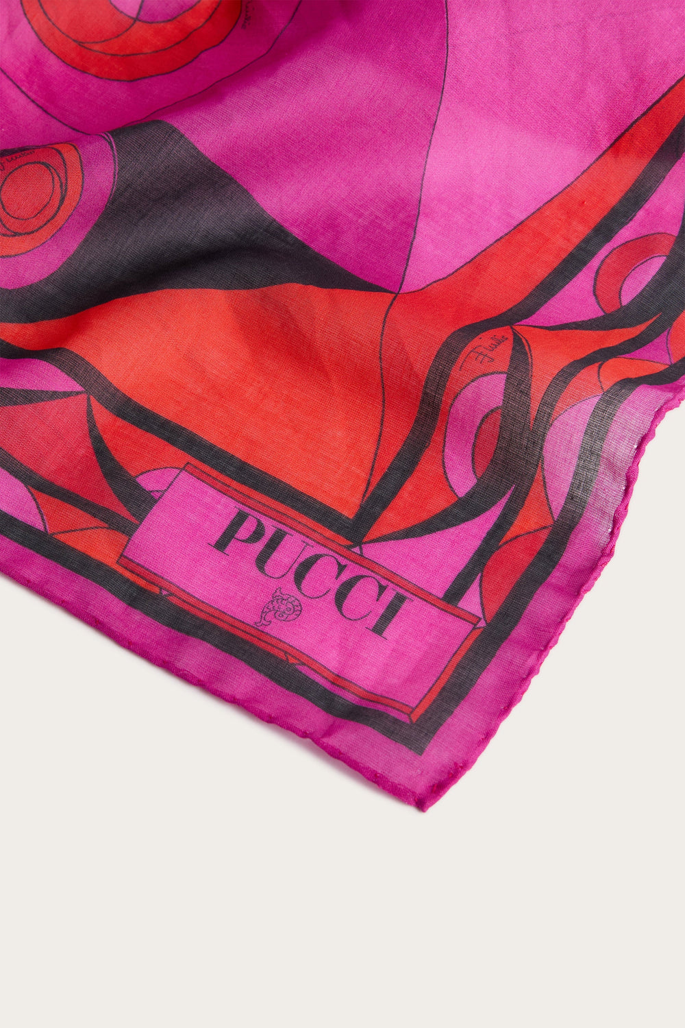 Pucci Cotton Sarong with Mixed Prints