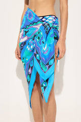 Pucci Angoli Print Cotton Sarong