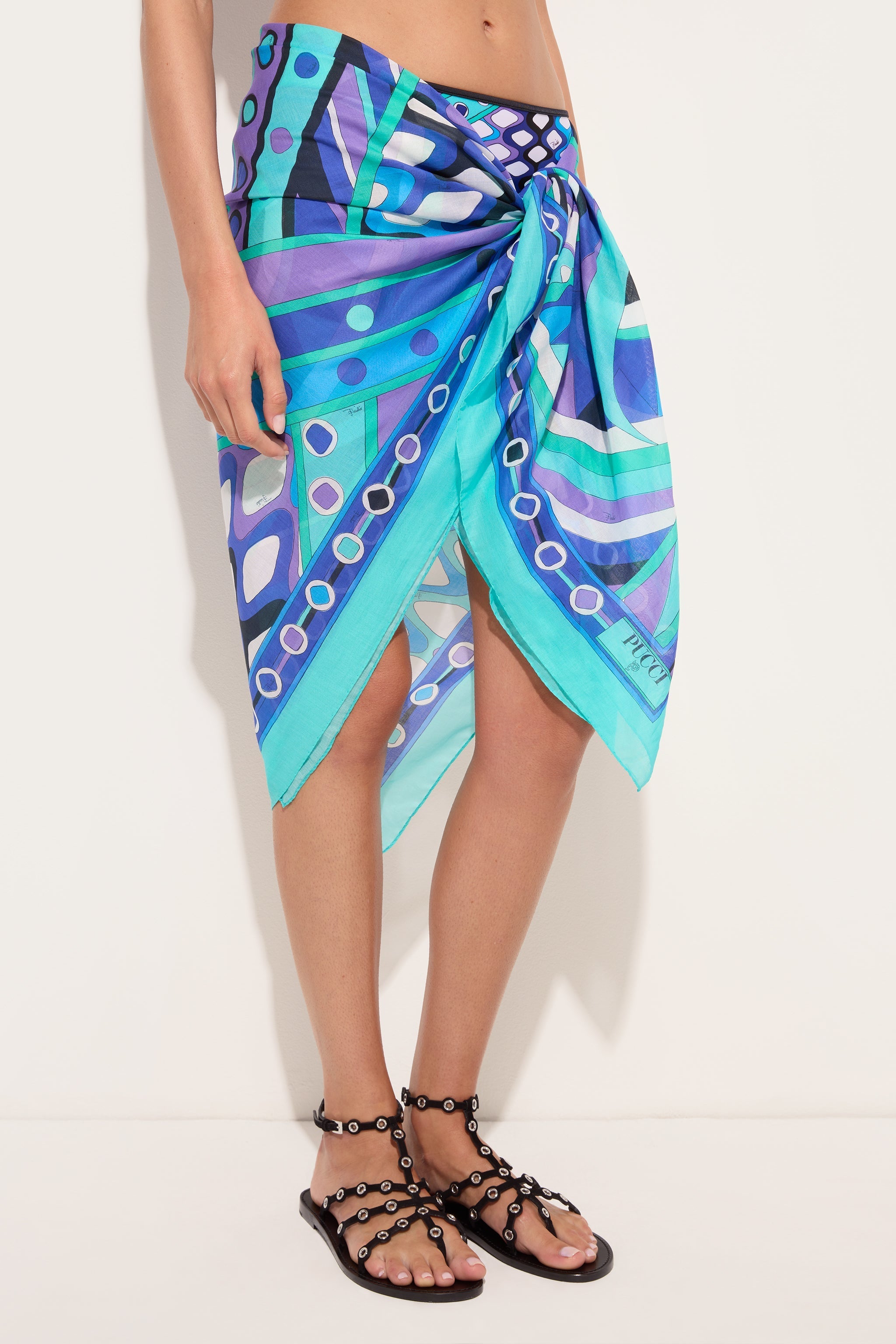 Pucci Vivara Print Cotton Sarong