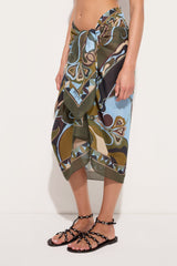 Pucci Orchidee Print Sarong
