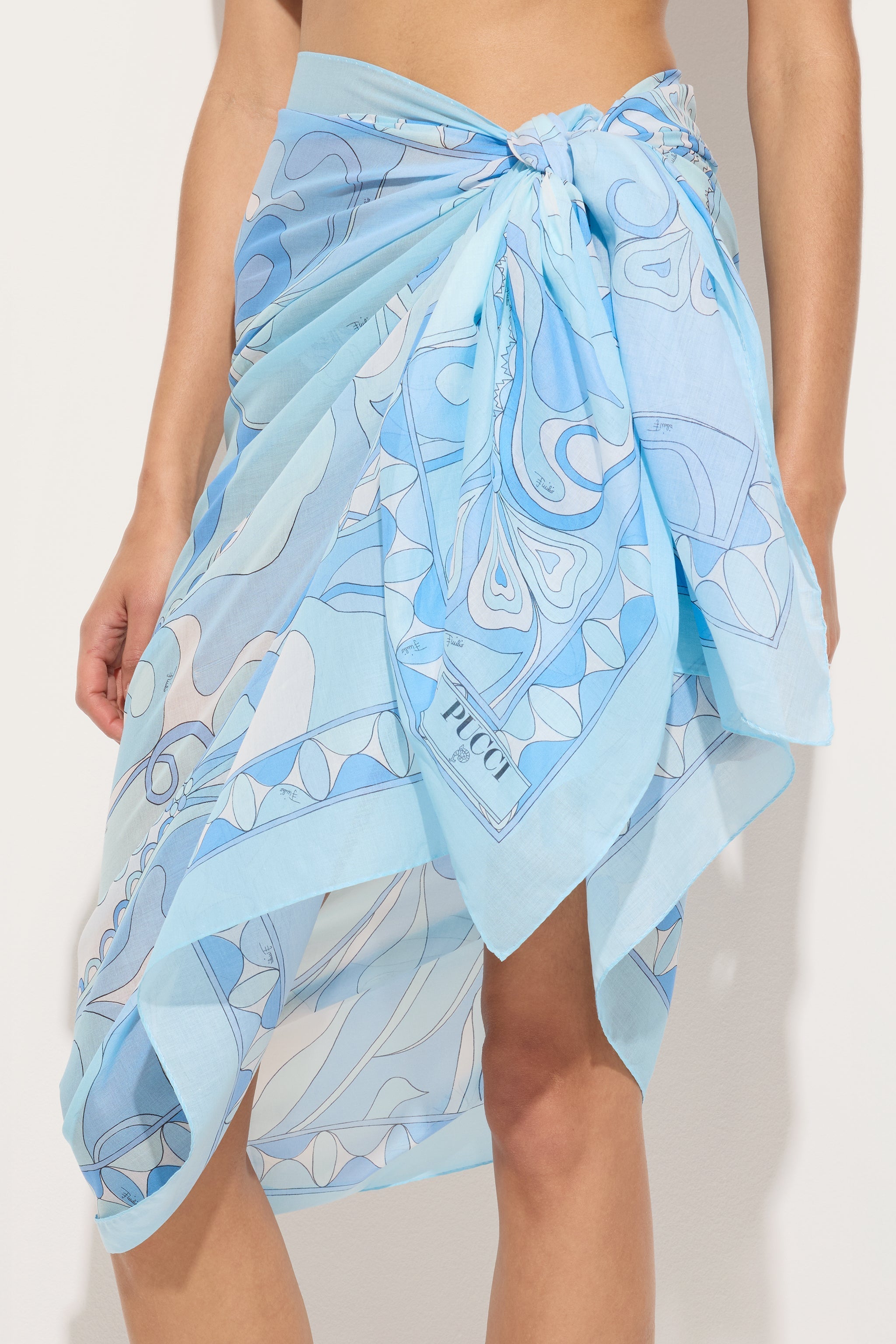 Pucci Orchidee Print Sarong