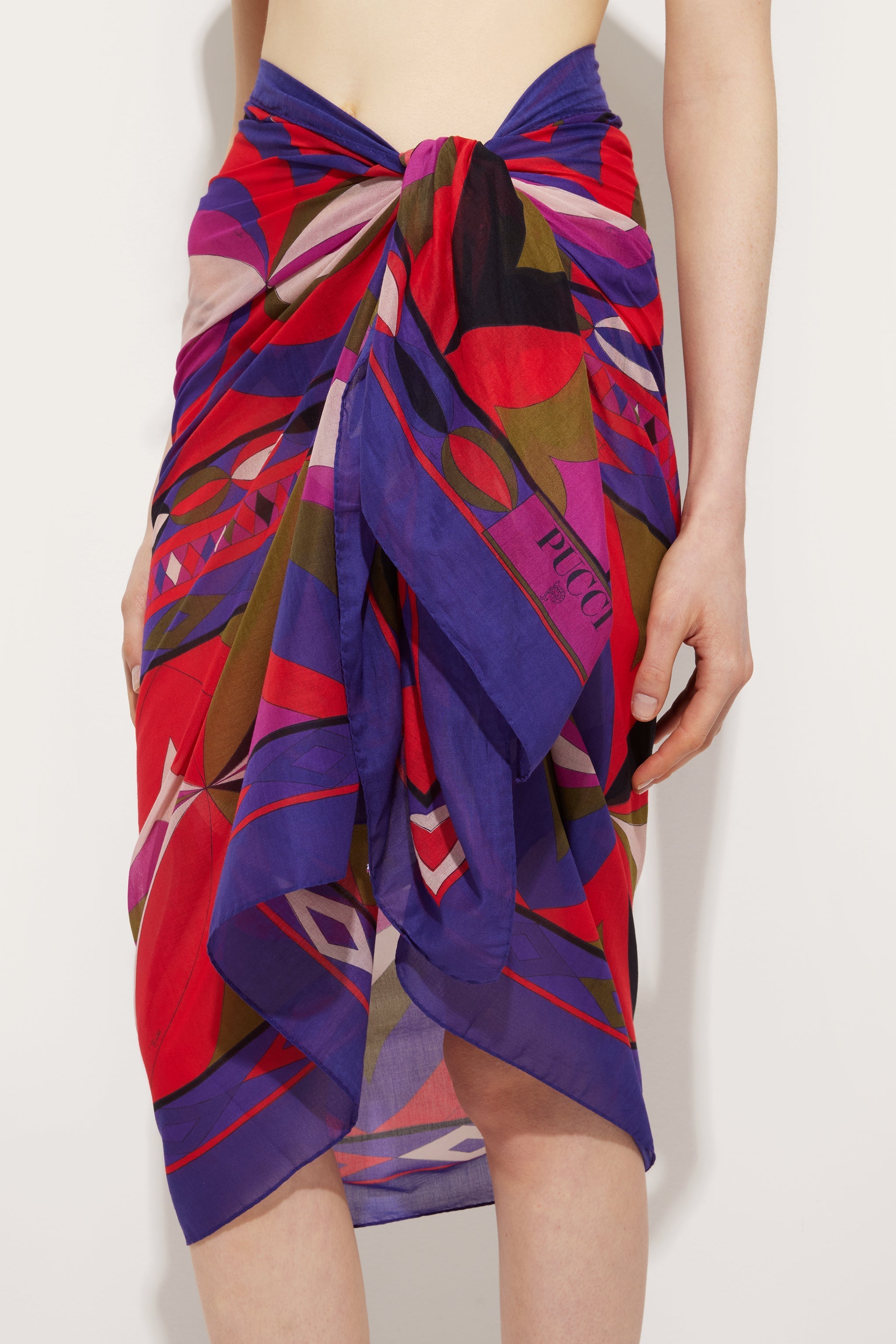 Pucci Sarong with Collane Print