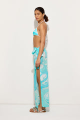 Pucci Orchidee Print Pareo Skirt
