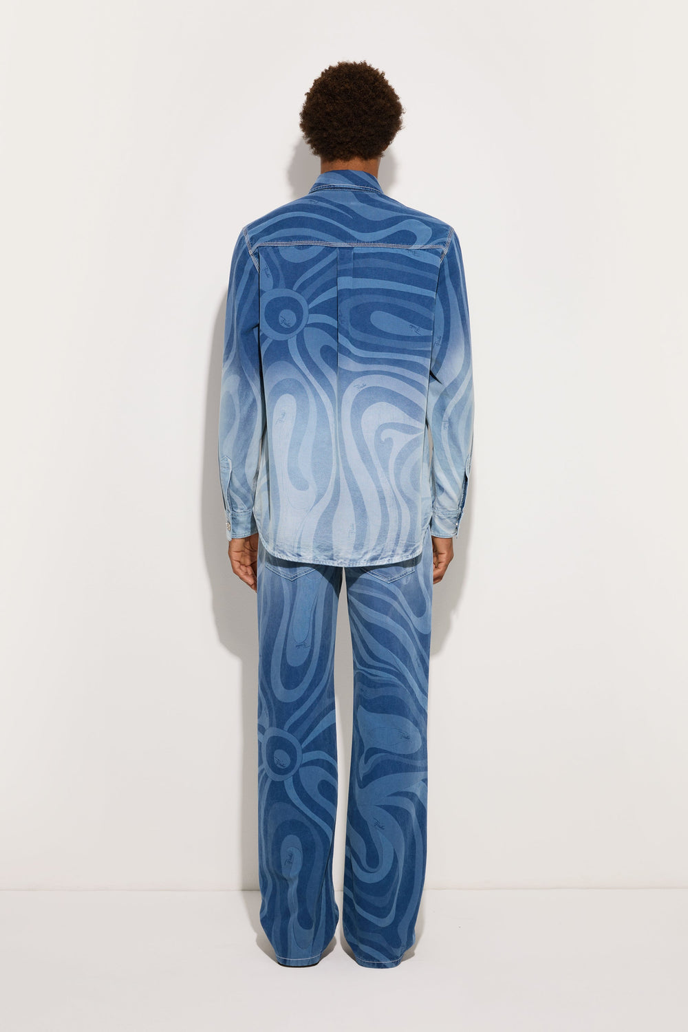 Pucci Denim Trousers in Marmo