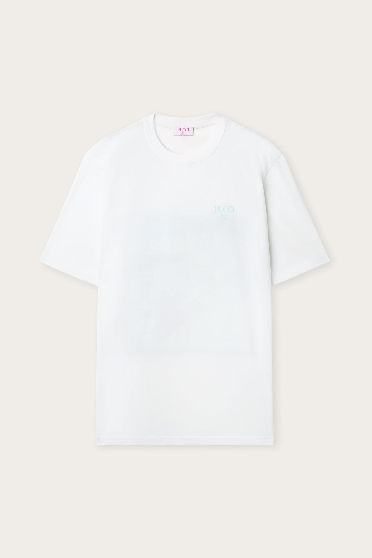 Pucci Cotton Back Printed T-Shirt