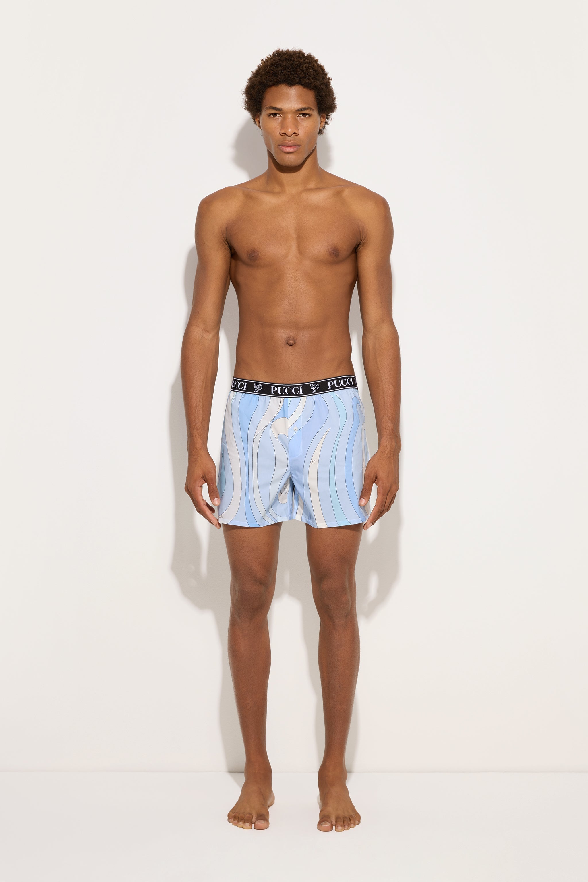 Pucci Marmo Print Boxer Shorts