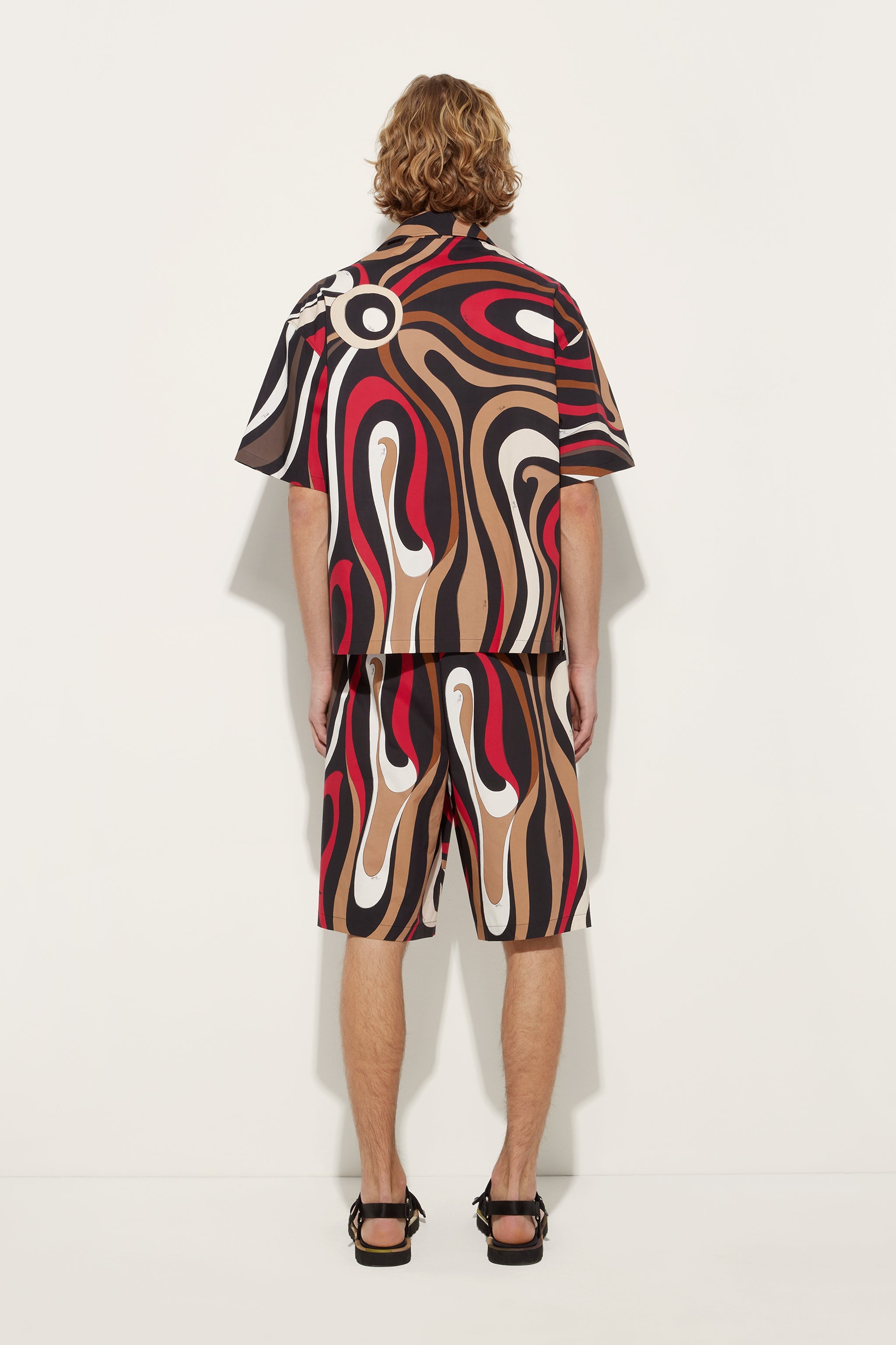 Pucci Marmo Print Shorts