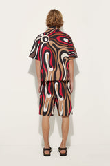 Pucci Marmo Print Shorts