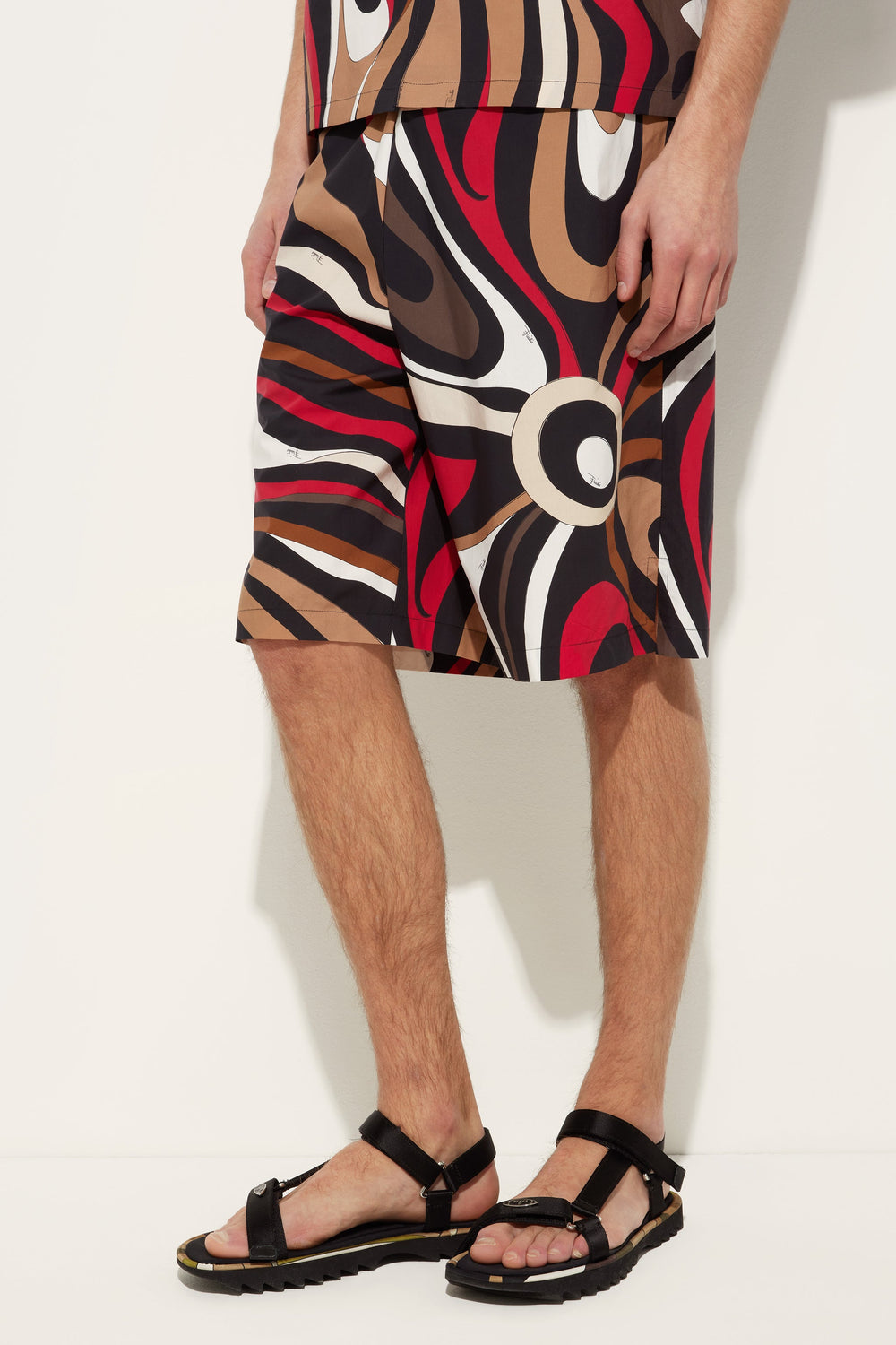 Pucci Marmo Print Shorts