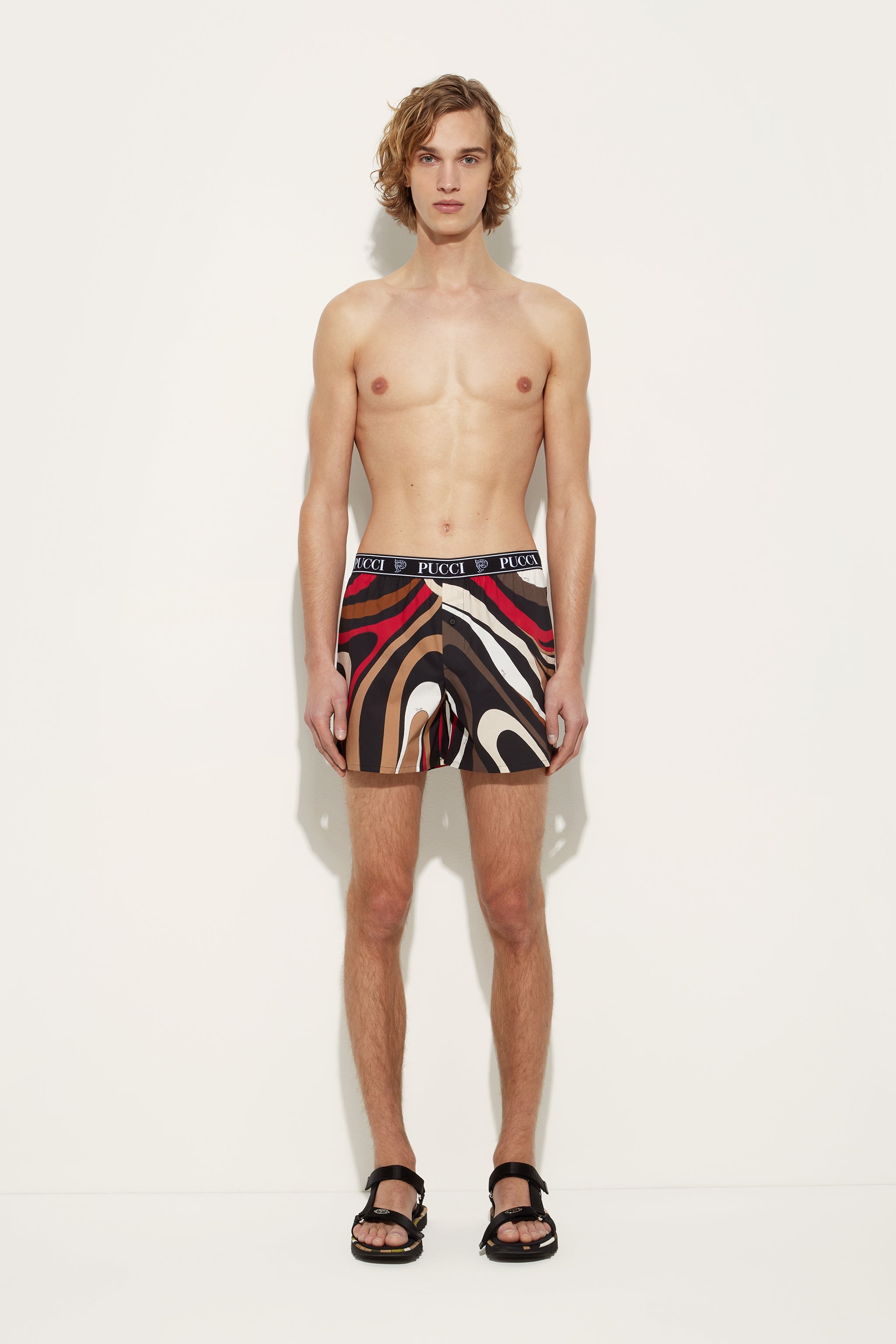 Pucci Marmo Print Boxer Shorts