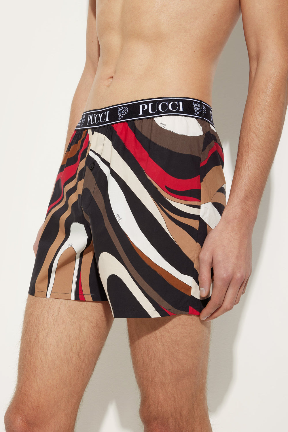 Pucci Marmo Print Boxer Shorts