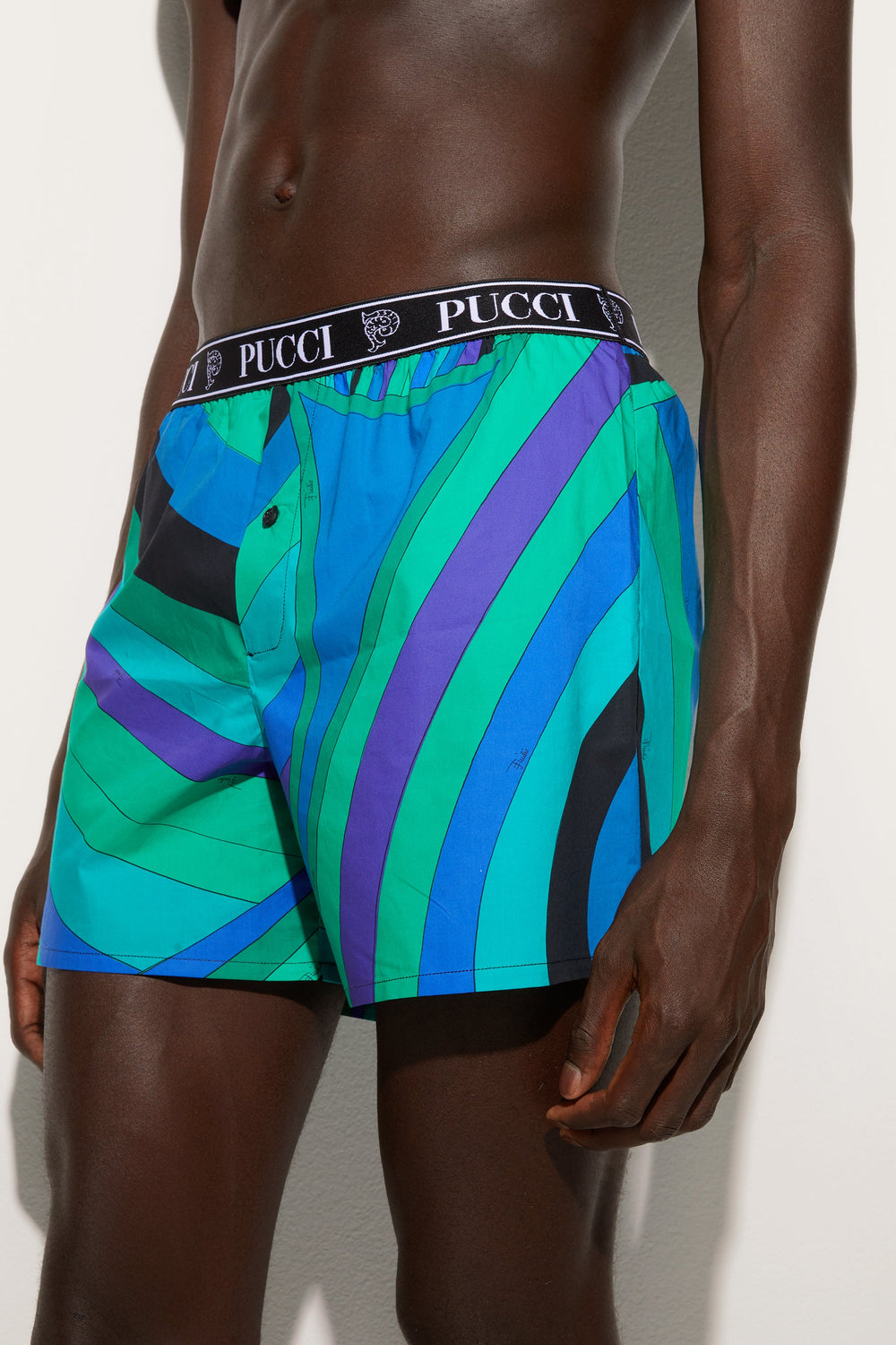 Pucci Iride Print Boxer Shorts