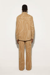 Pucci Marmo Print Canvas Pants