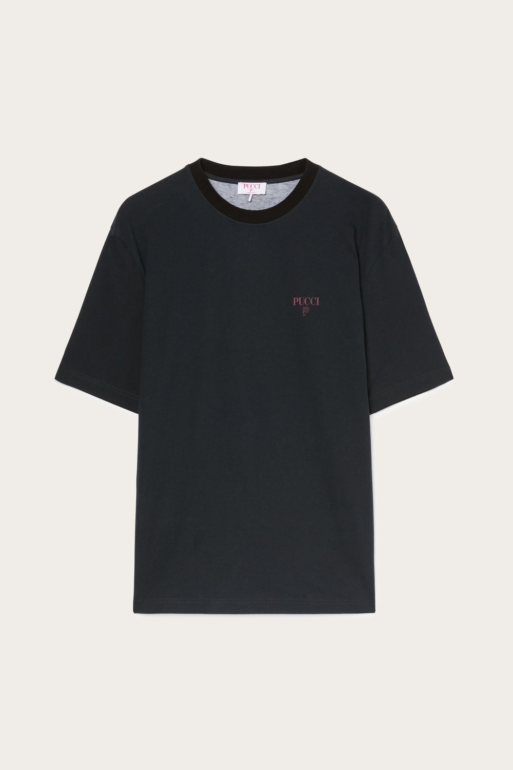Pucci Cotton Back Printed T-Shirt