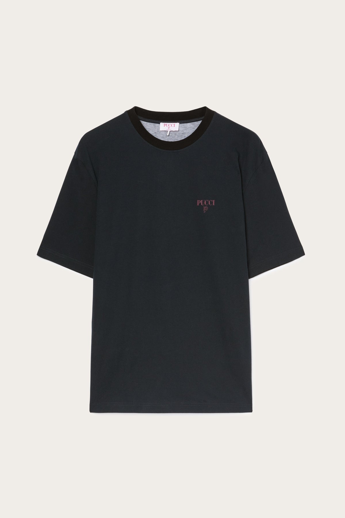 Pucci Cotton Back Printed T-Shirt