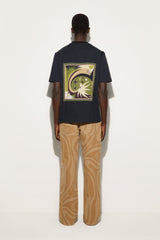 Pucci Cotton Back Printed T-Shirt