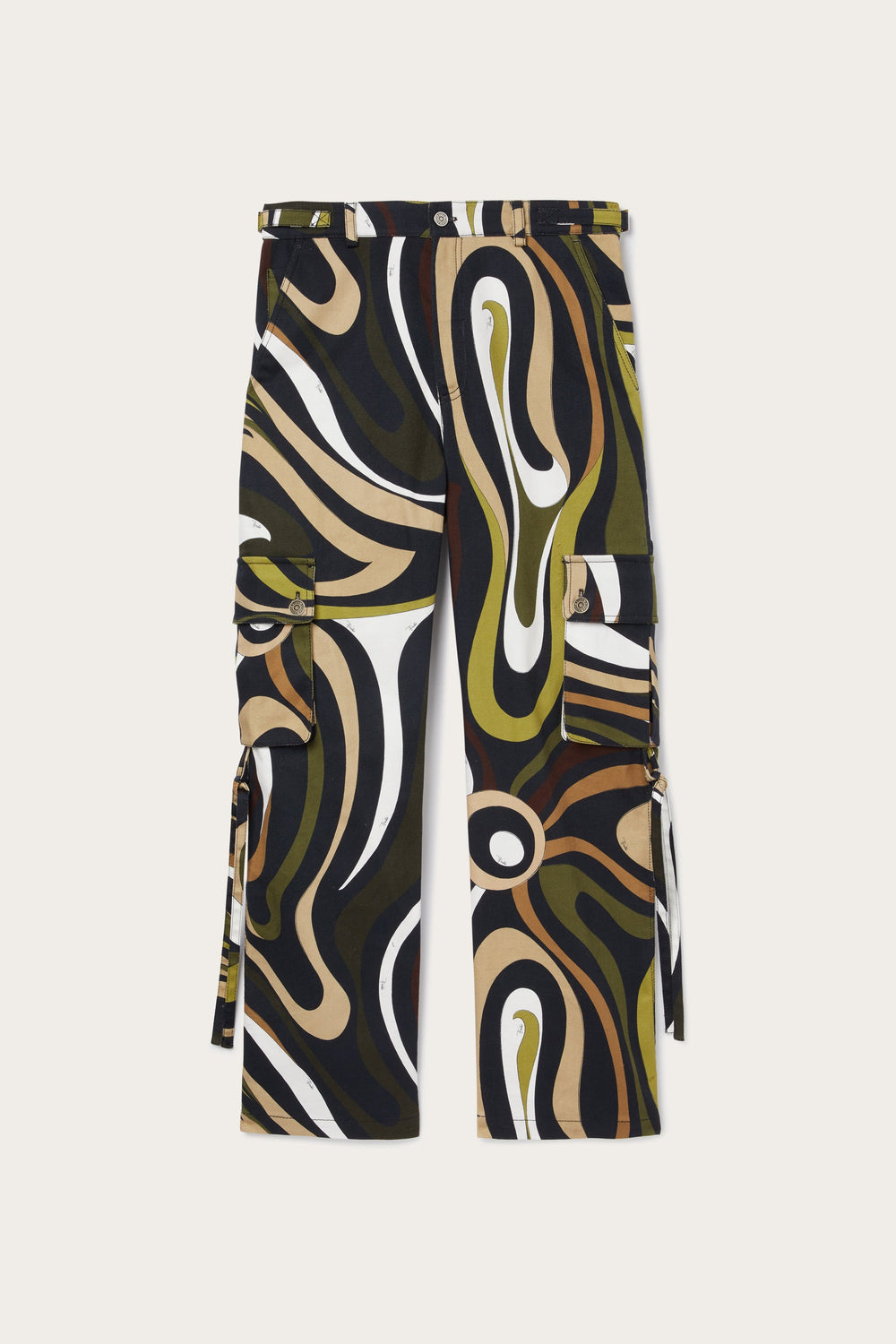 Pucci Marmo Print Cargo Pants