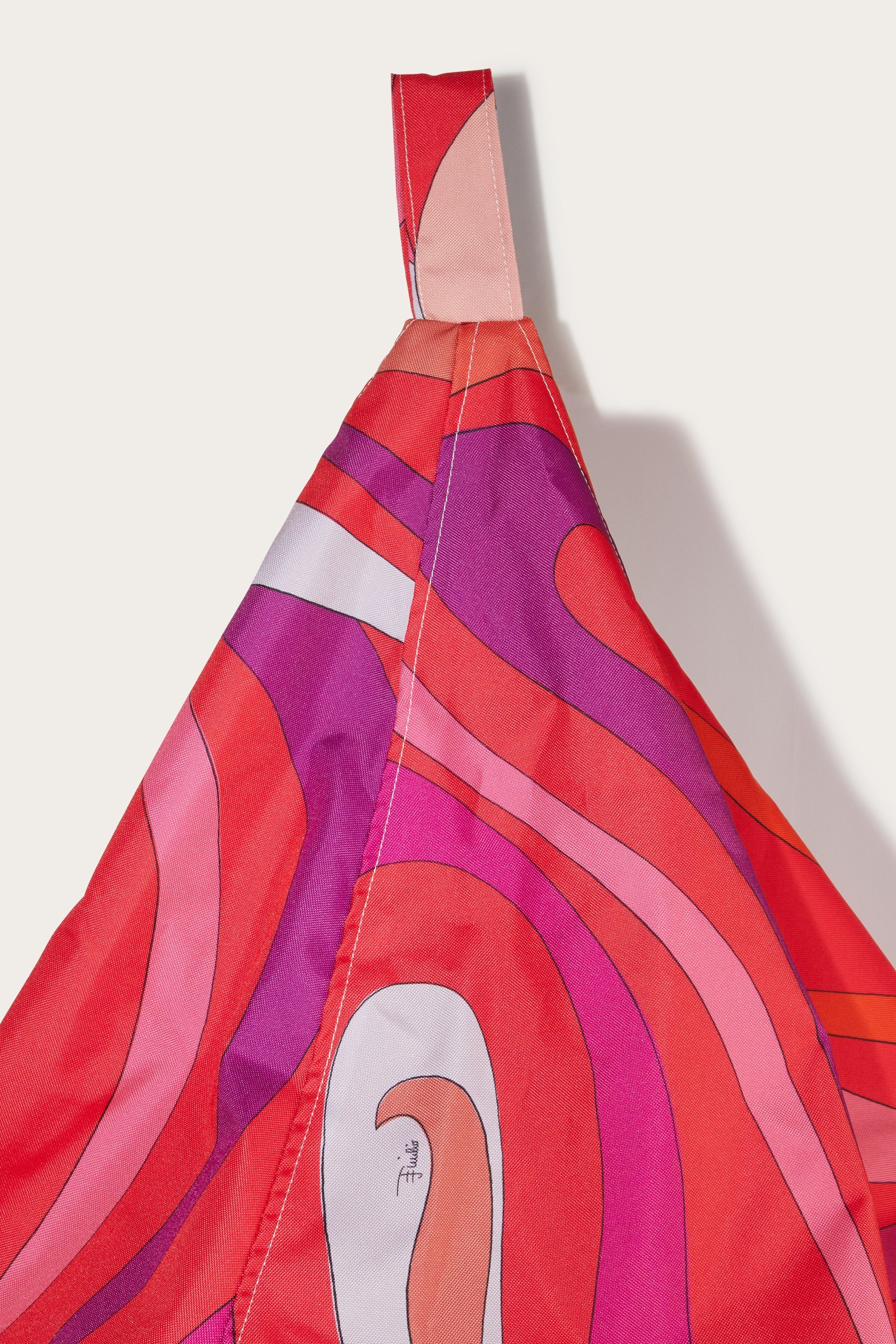 Pucci Marmo Print Pouf