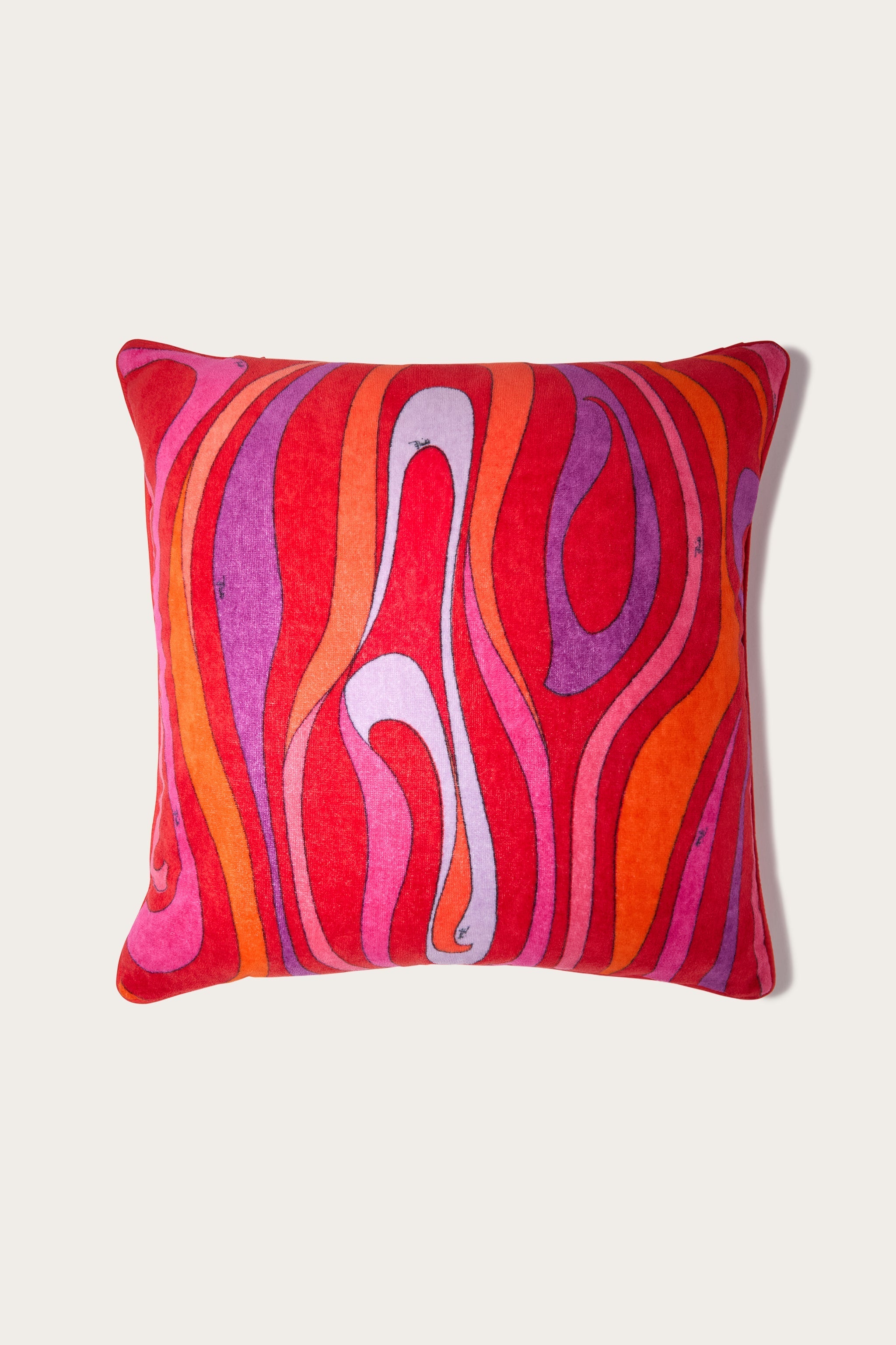 Pucci Marmo Print Terry Cushion