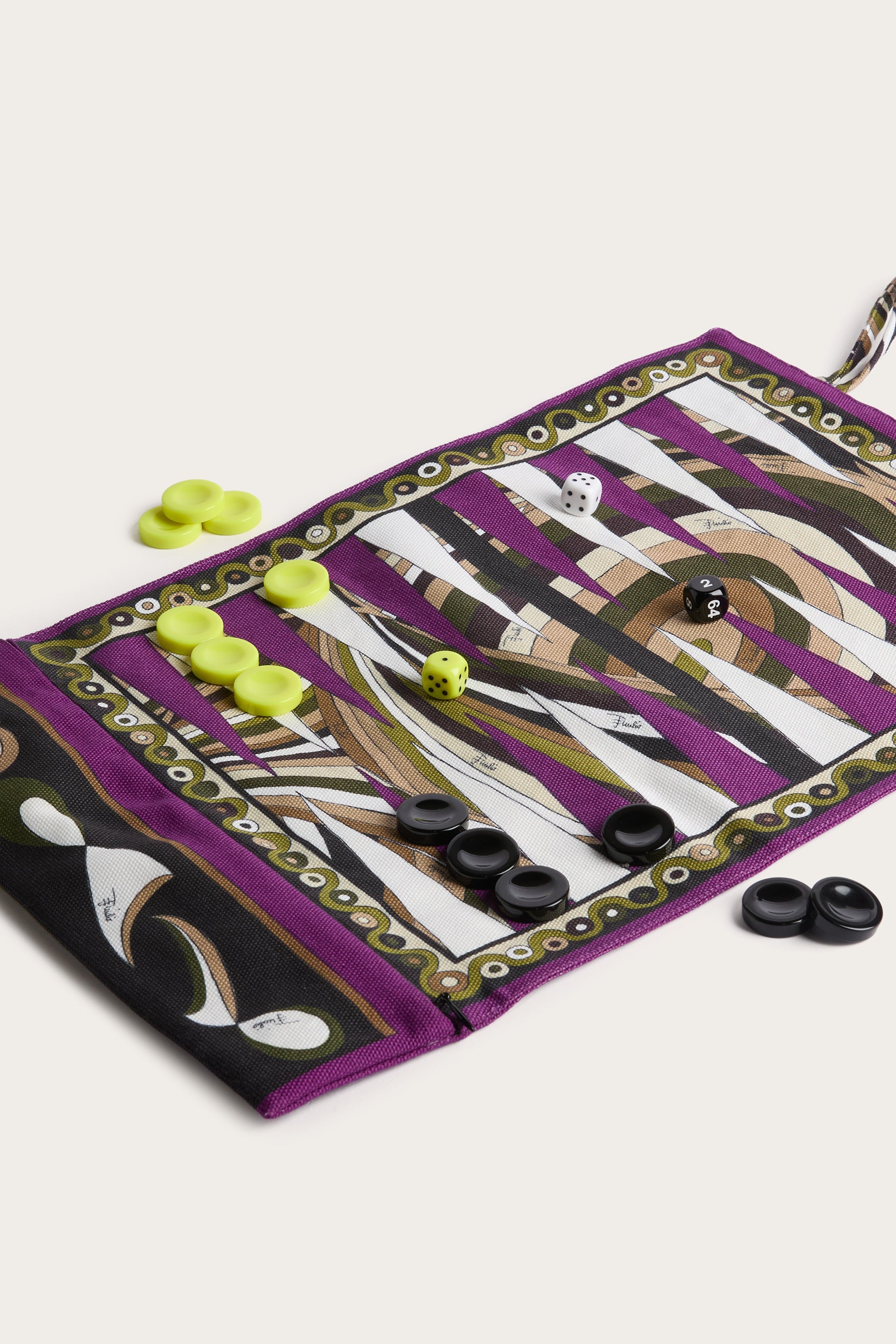 Pucci Portable Backgammon Playing Set