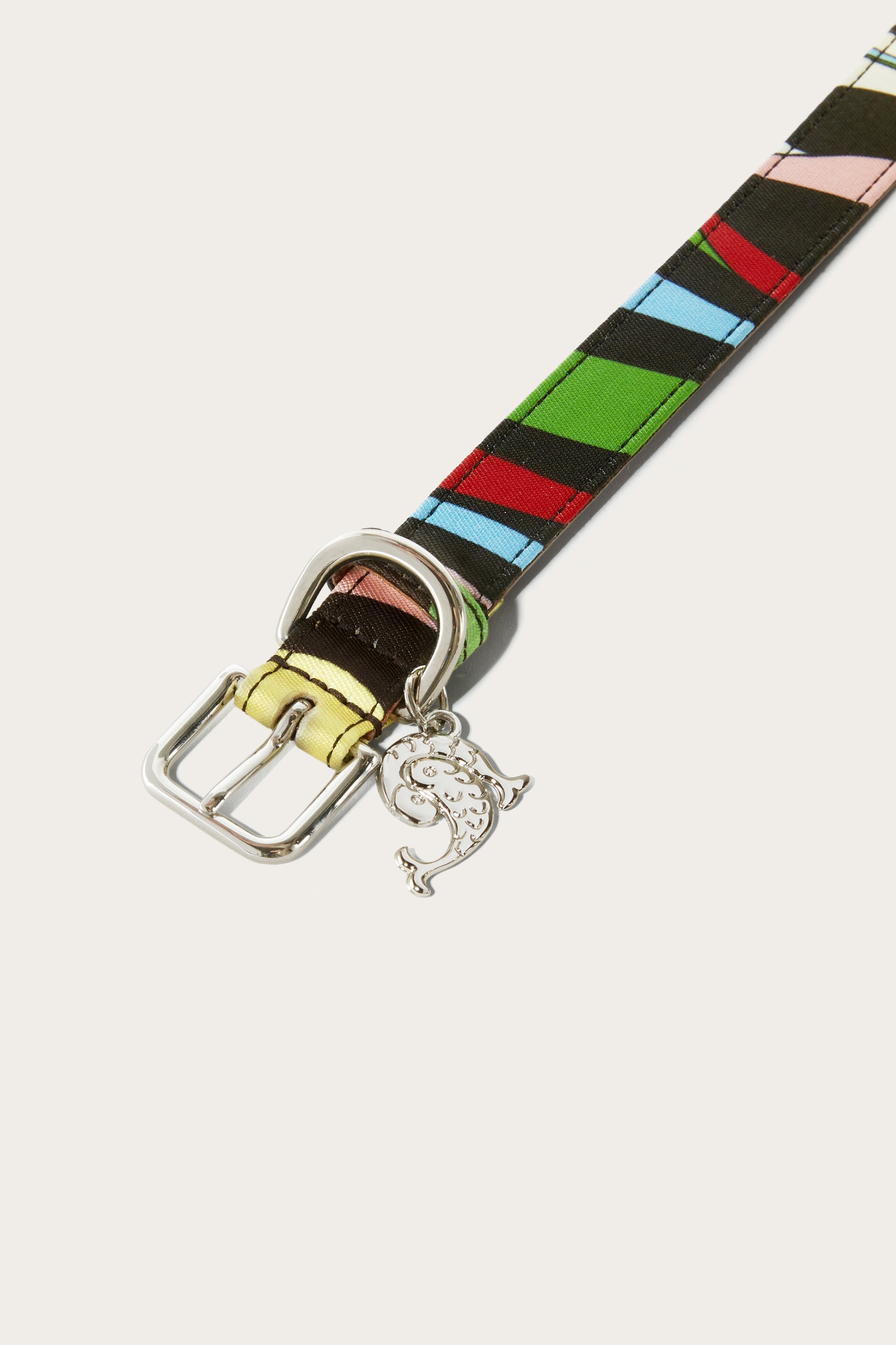 Pucci Marmo-Print Dog Collar