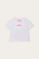Pucci T-shirt with Embroidered Logo