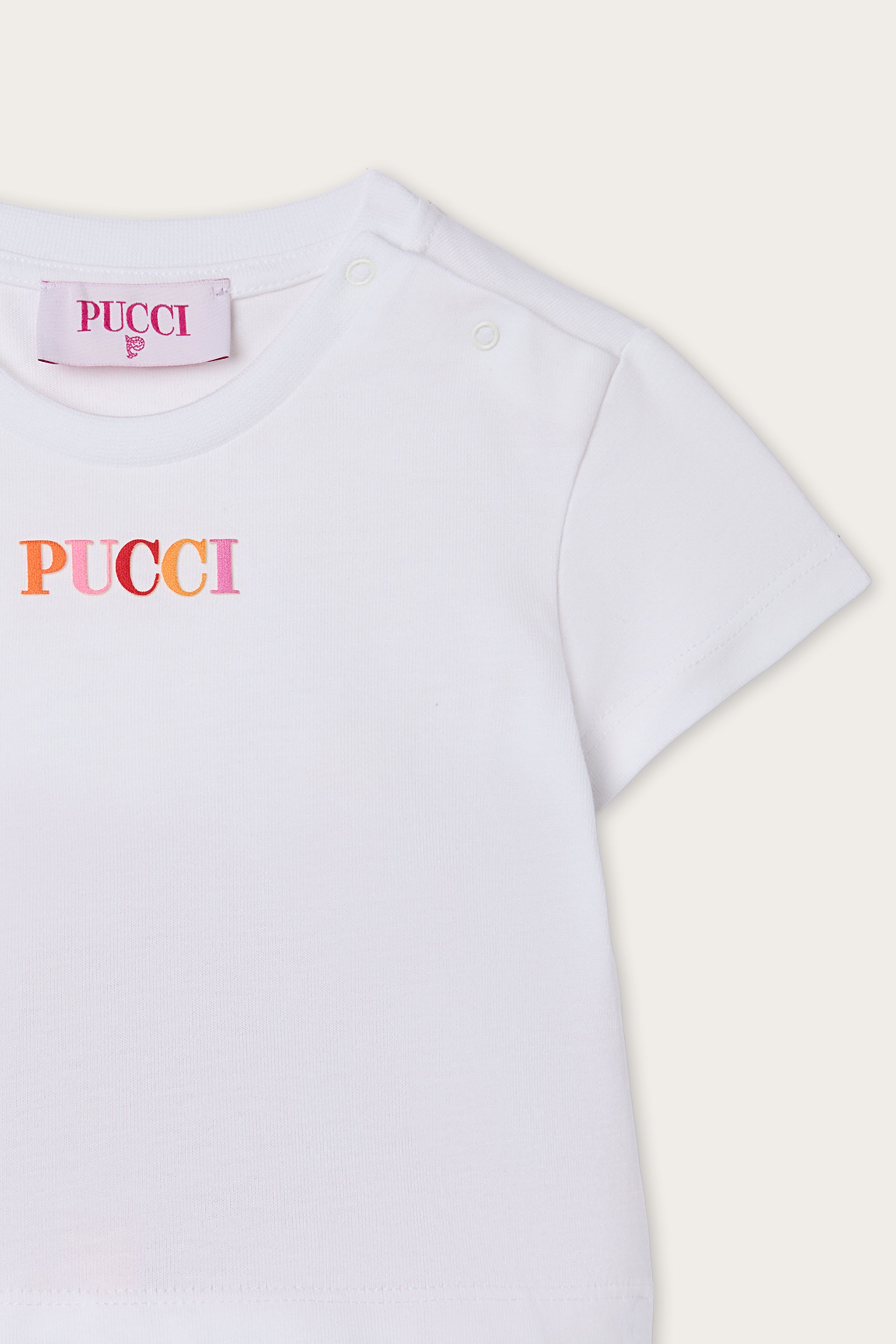 Pucci T-shirt with Embroidered Logo