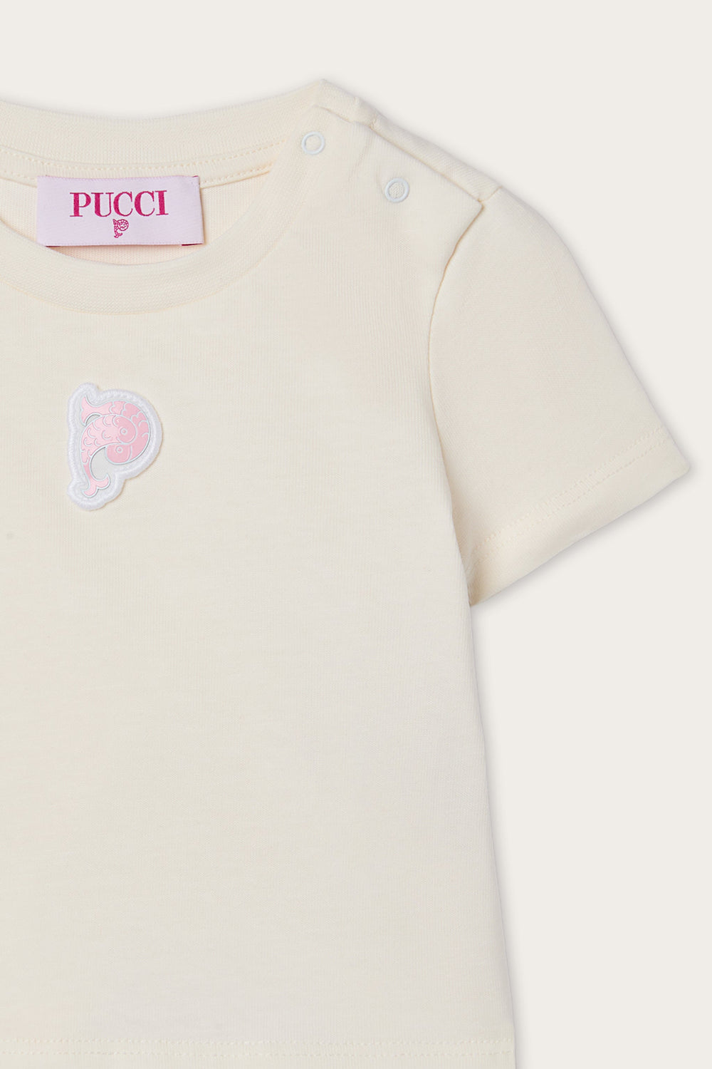 Pucci T-shirt with Embroidered Patch
