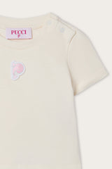 Pucci T-shirt with Embroidered Patch