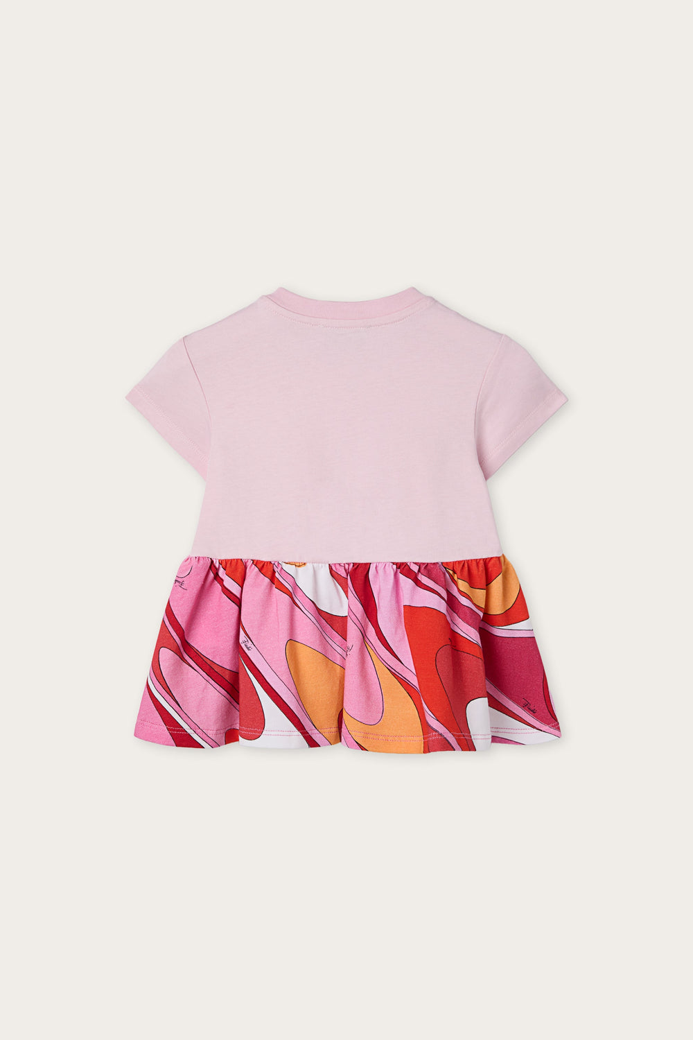 Pucci Logo Dress with Printed Skirt