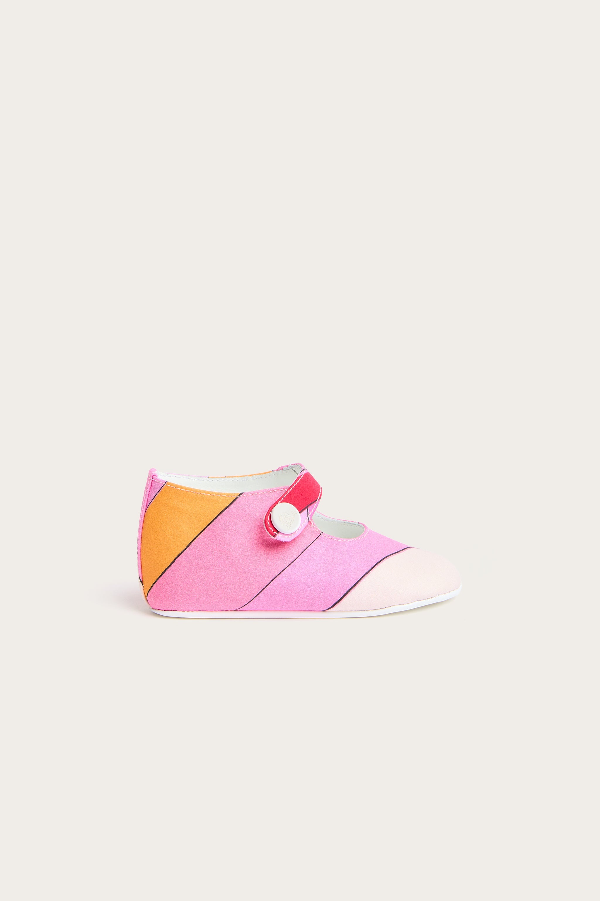 Pucci Iride Print Newborn Ballerina Flats