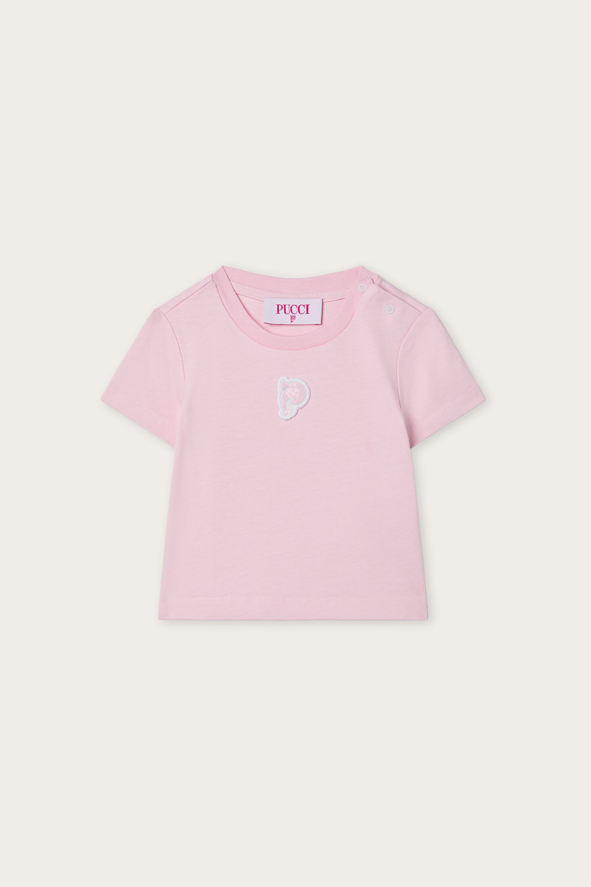 Pucci T-shirt with Embroidered Patch