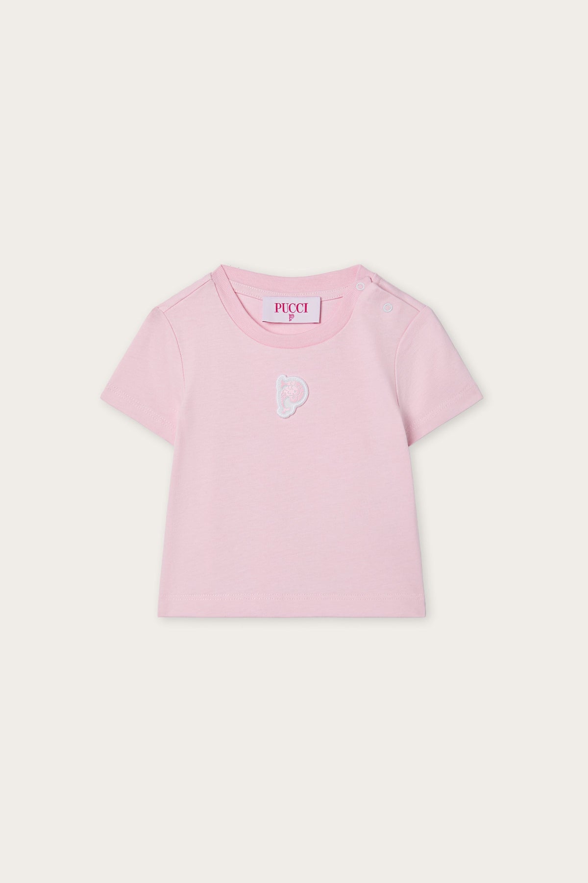 Pucci T-shirt with Embroidered Patch
