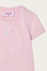 Pucci T-shirt with Embroidered Patch