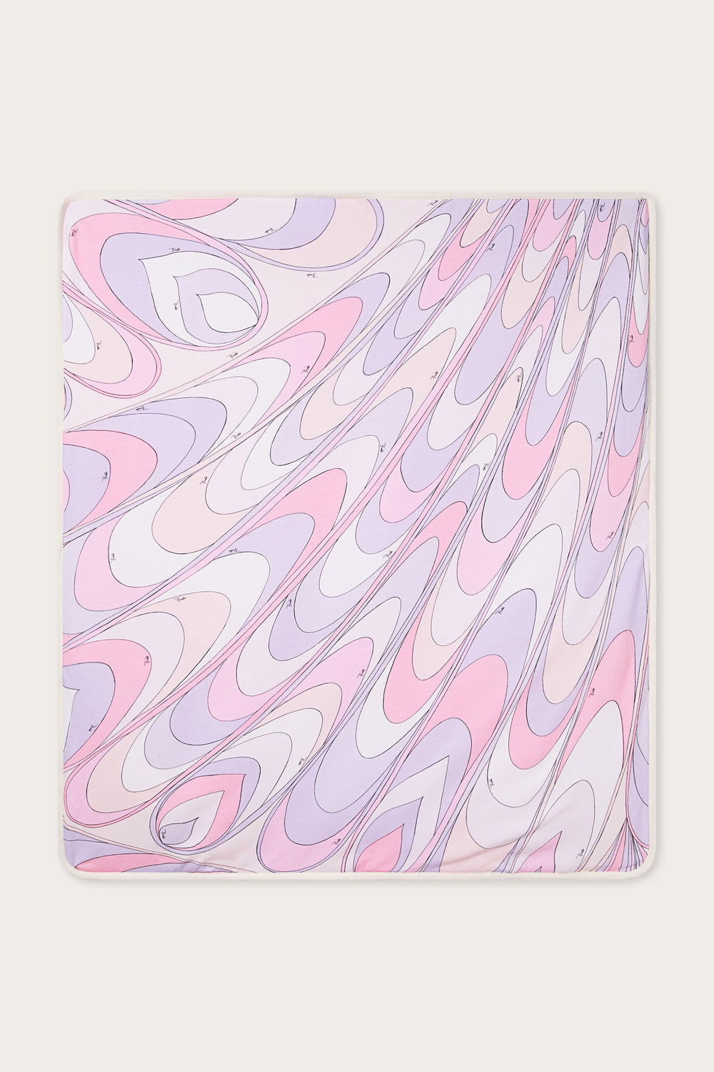 Pucci Onde Print Newborn Blanket