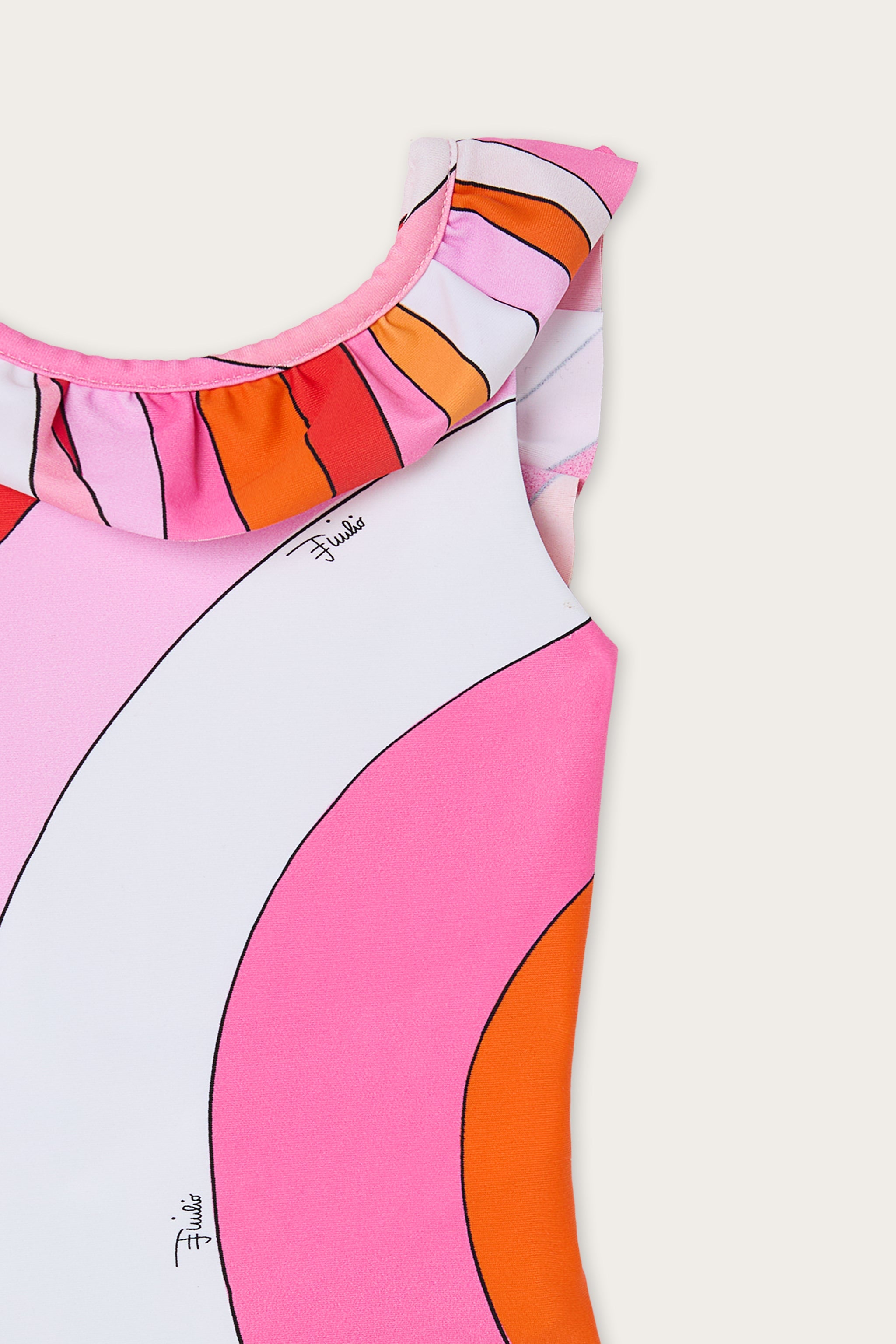 Pucci Iride Print One-Piece Swimsuit