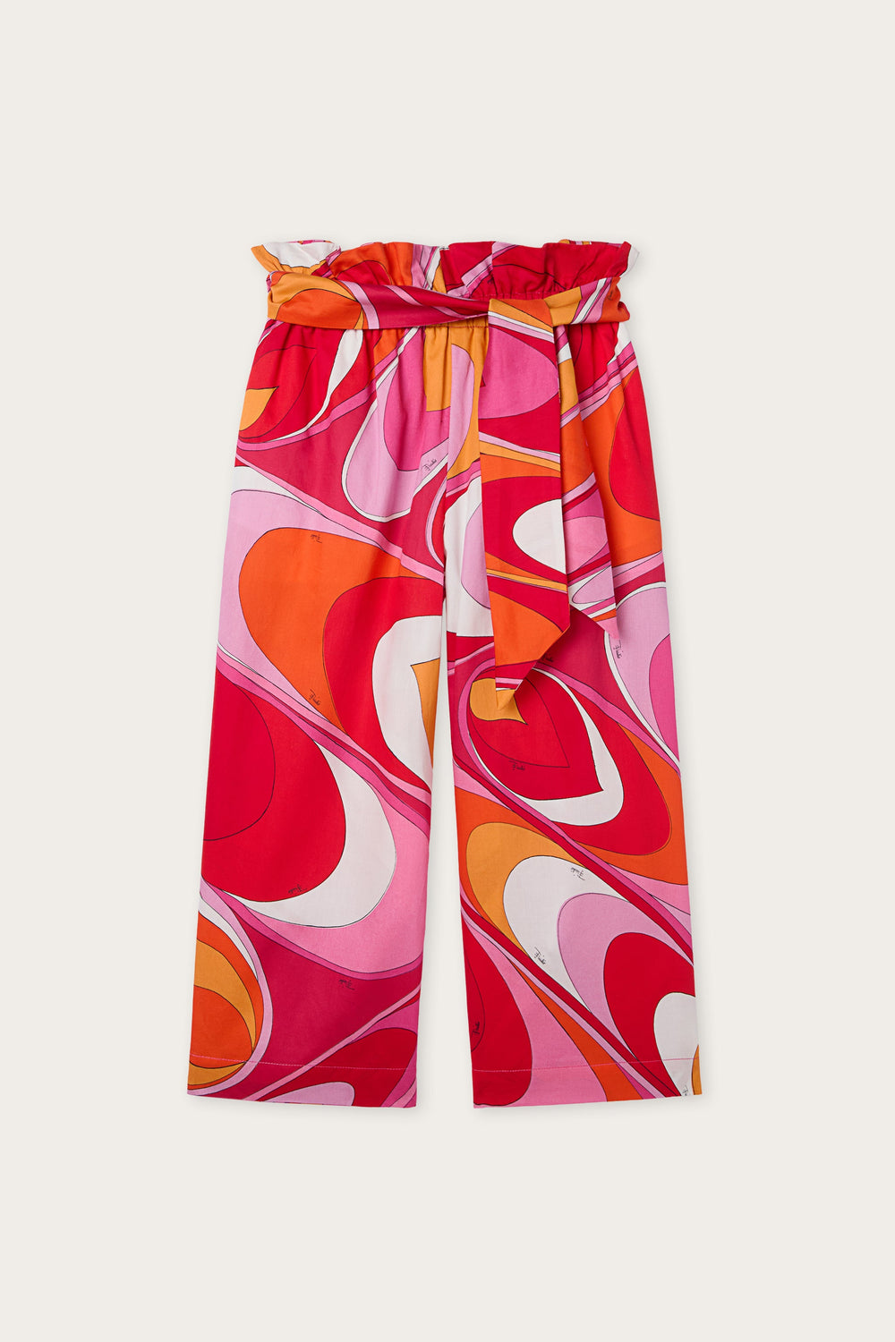 Pucci Onde Print Cotton Pants
