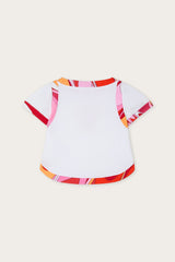 Pucci T-shirt with Printed Trim