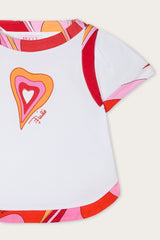 Pucci T-shirt with Printed Trim