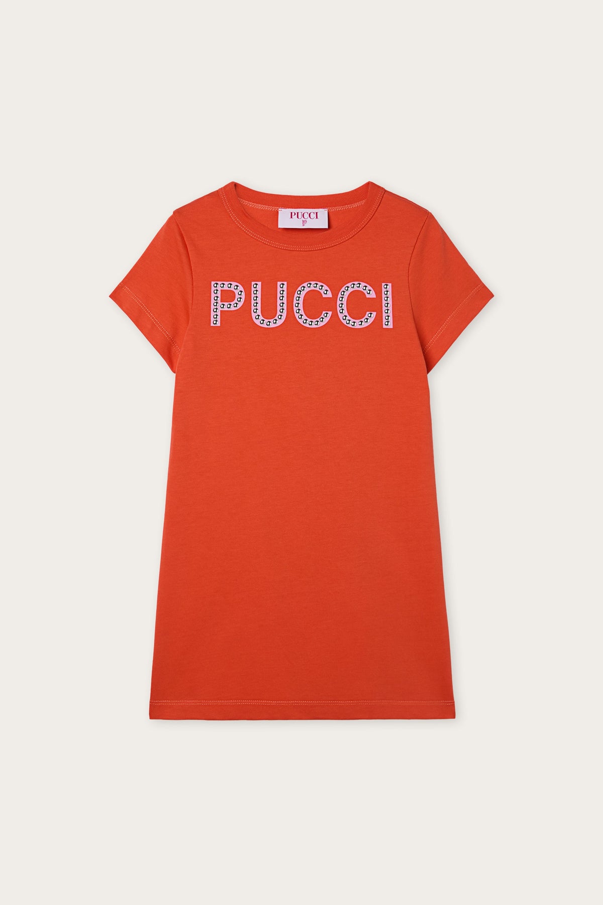 Pucci Dress with Decorated Logo
